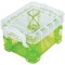 Storage Studios Super Stacker Pixie Box-2"X2.5"X3.4" Assorted Colors